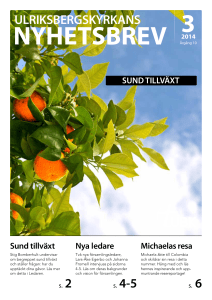 2014 – 03 Tema: Sund tillväxt