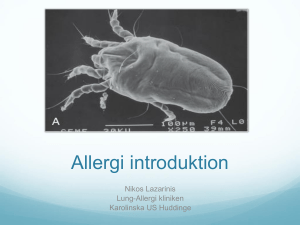 Allergi introduktion