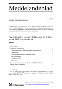 HVB - Socialstyrelsen
