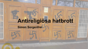 Antireligiösa hatbrott