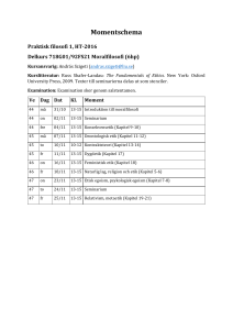 Momentschema