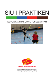 siu i praktiken - Skånes Innebandyförbund
