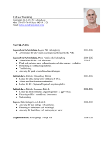 CV Tobias Wendrup