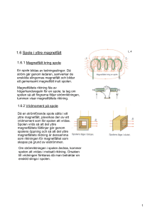 1.6 Spole i yttre magnetfält