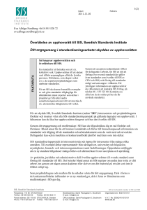 Ditt engagemang i standardiseringsarbetet skyddas av upphovsrätten