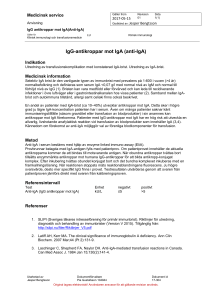 IgG-antikroppar mot IgA (anti-IgA)