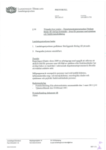 54 Yttrande över remiss