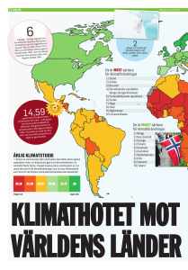 årlig klimatstudie