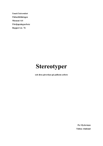 Stereotyper