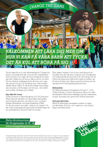 välkommen att lära dig mer om hur vi kan få våra barn att tycka det