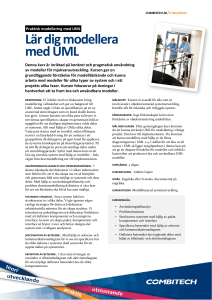 Lär dig modellera med UML