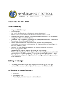 Föräldramöte P06 2017-02-12