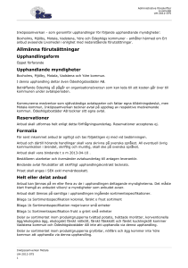 Administrativa föreskrifter