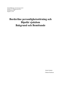Borderline personlighetsstörning och Bipolär sjukdom