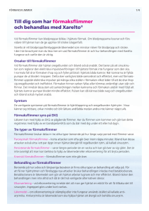 Till patienter som har förmaksflimmer