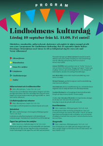 Lindholmens kulturdag - Föreningen Gamla Lindholmspojkar