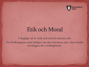 Etik och Moral