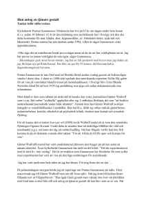 Han antog en tjänare gestalt