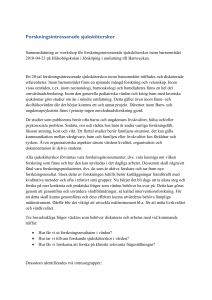 Forskningsintresserade sjuksköterskor