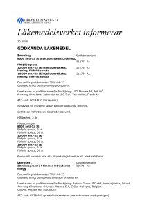 Godkännanden nr 15, 2015 (2015-04-29)