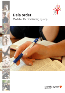 Dela ordet - Svenska Kyrkan