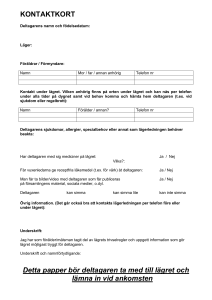 Kontaktkort - Vanda svenska församling