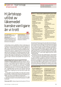 Hjärtstopp utlöst av läkemedel kanske vanligare än