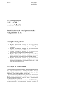 M - Riksdagens öppna data