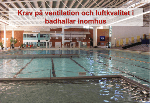 Socialstyrelsen ventilation i simhallar