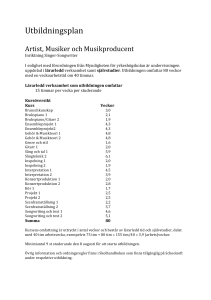 Utbildningsplan