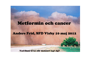 Metformin och cancer