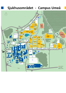 Sjukhusområdet - Campus Umeå
