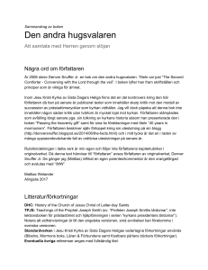 Den andra hugsvalaren