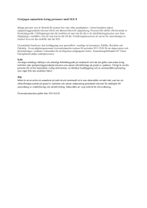 Pågående arbete - Samordningsförbundet Centrala Östergötland