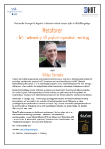 Metaforer - vsf-kognitivterapi.se