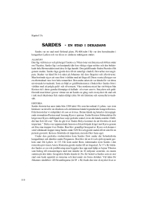 SARDES - EN STAD I DEKADANS