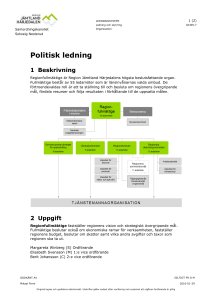 Politisk ledning