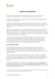 Argument för att ersätta djurförsök