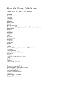 Plugga inför GE-prov – 7ABC, To 30/4-15
