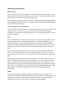 Reklamen genom historien.