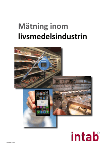 Mätning inom livsmedelsindustrin