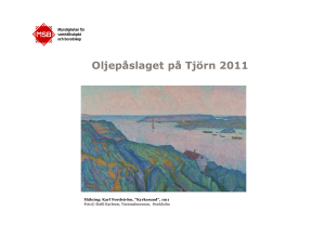 16. Tjörn rekommendationer, Hans Ekåsen MSB