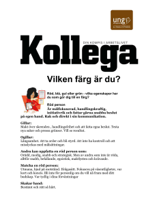 Vilken färg är du?