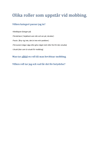 Vilken kategori passar jag in?