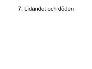 Eskatologin, livet och döden