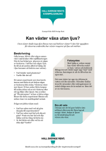 Håll Sverige Rents Exempelsamling