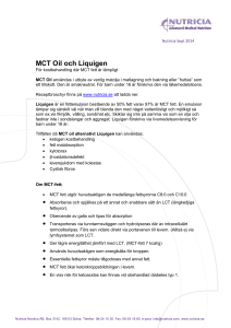 MCT Oil och Liquigen