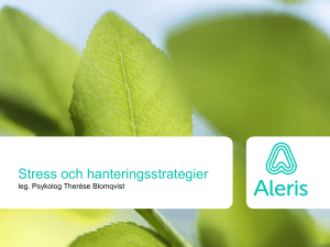 Stress och smärta