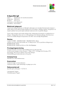 S-Specifikt IgE - Region Kronoberg