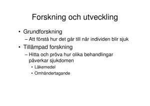 Forskning och utveckling